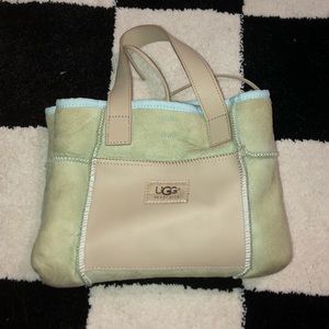 Ugg Light blue/ light green small hand bag